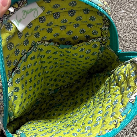 Vera Bradley PEACOCK PAISLEY Backpack RARE - Picture 4 of 8